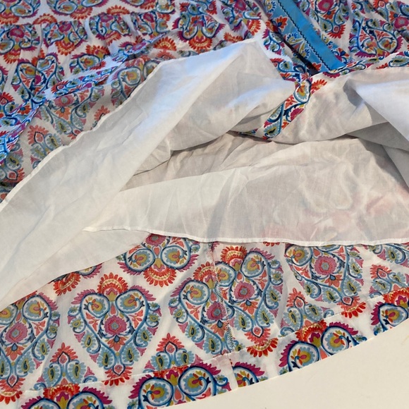 NWT Boden Paisley Long Sleeve Midi Dress 100% Cotton Size 10 Petite - Picture 12 of 14